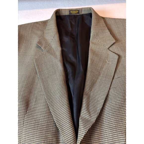 Mens Oscar Dela Renta Blazer   2-Button Single-Breasted  Classic Fit  Black 42r - Picture 3 of 13